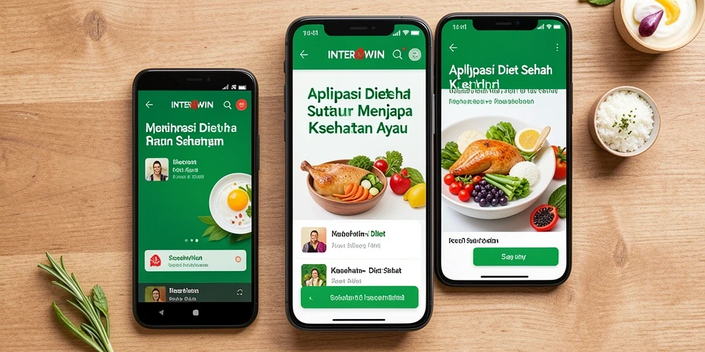 Screenshot antarmuka aplikasi INTERWIN yang menarik dan informatif.