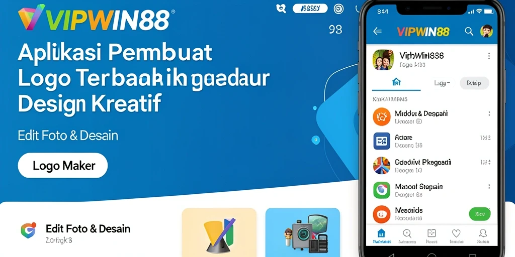 Antarmuka pengguna VIPWIN88 yang intuitif untuk desain logo.