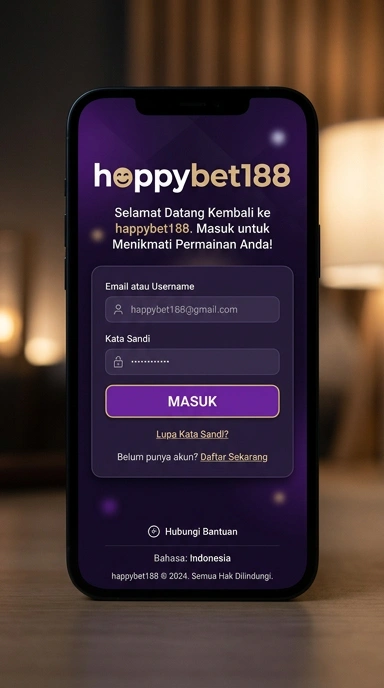 Masuk Akun happybet188 untuk Pengguna Android